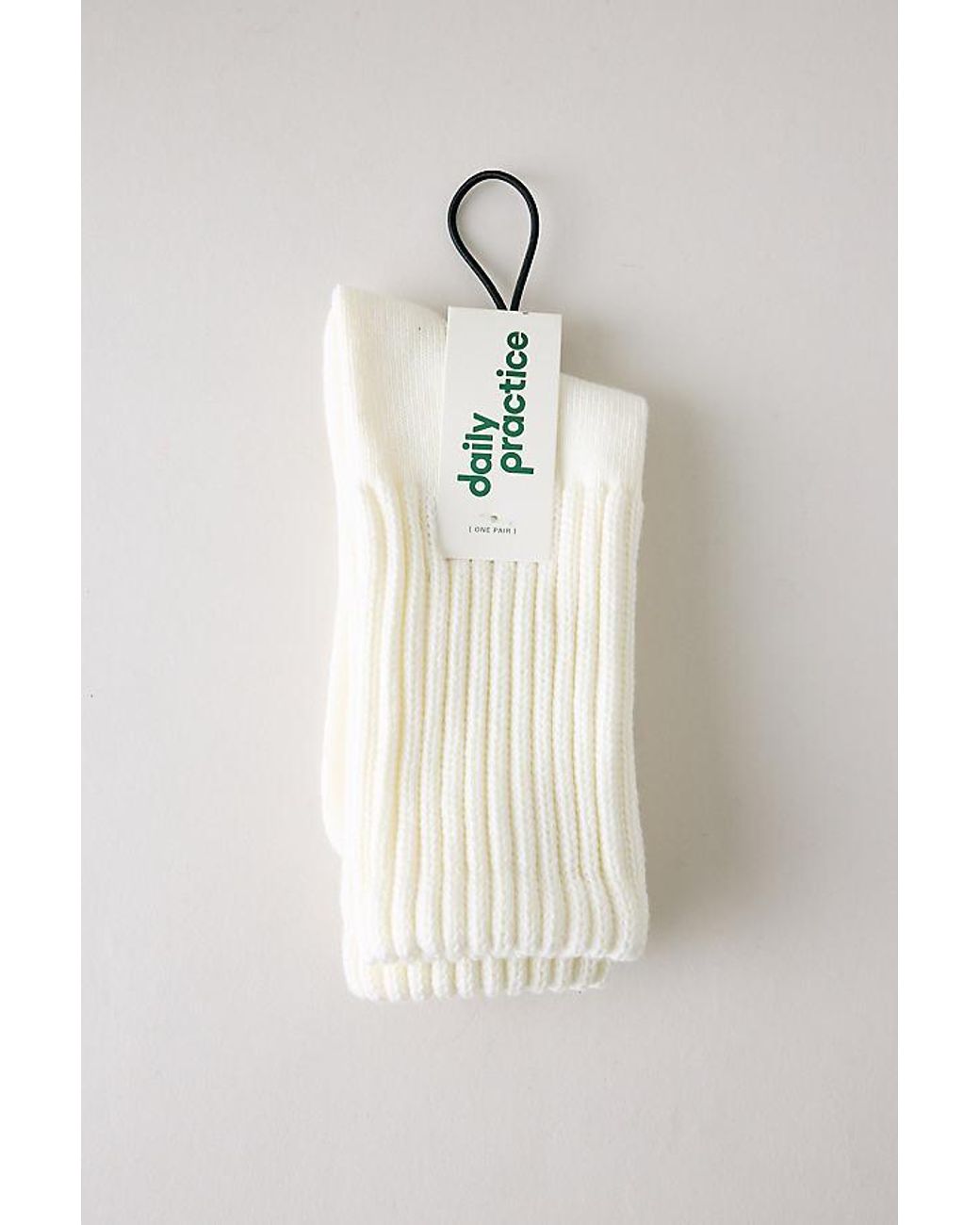 By Anthropologie White Sporty Scrunch Socks