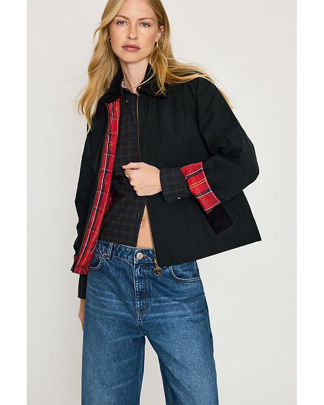 Barbour Blue Dawn Reversible Casual Jacket