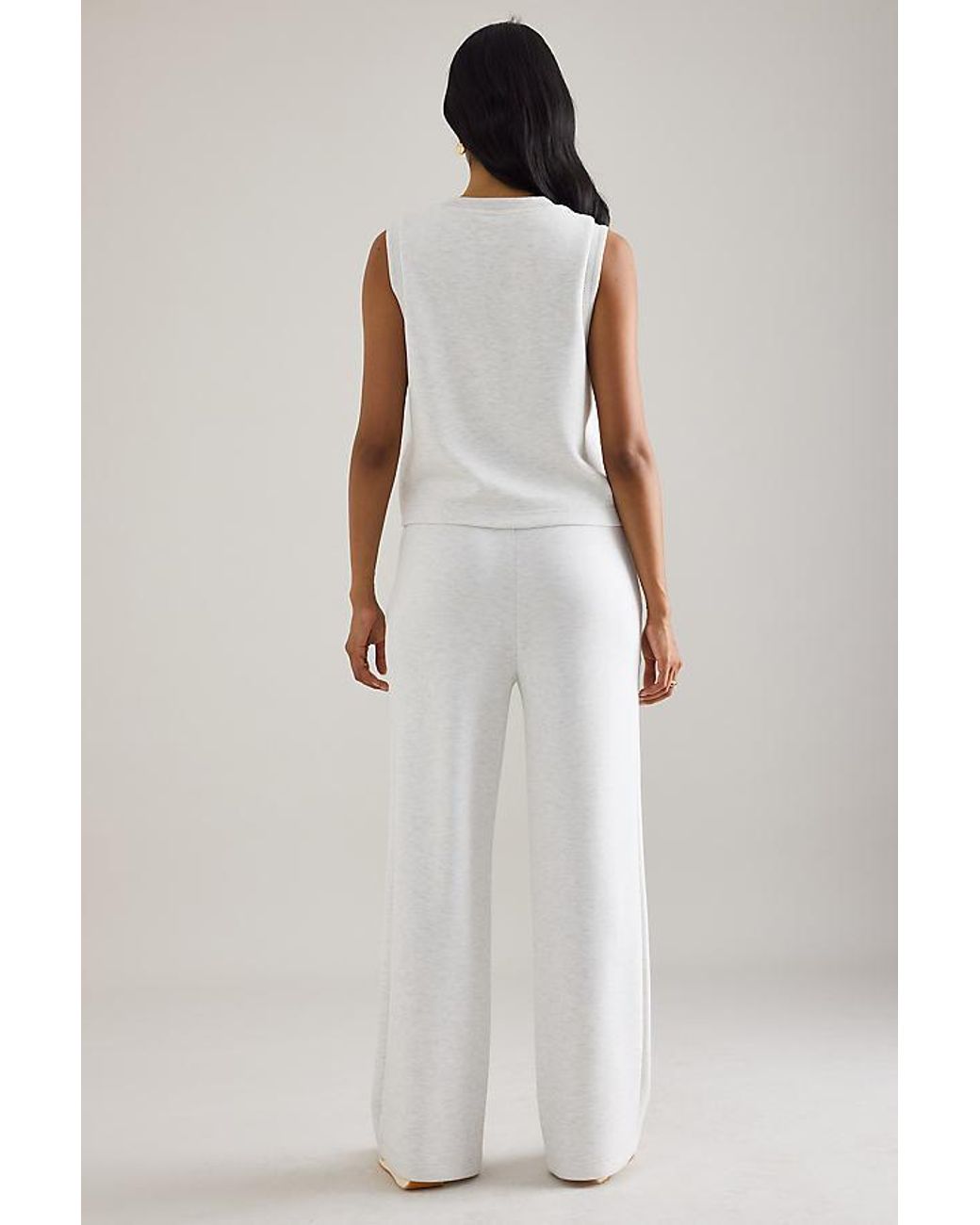 Varley White The Wide Leg 30 Trousers