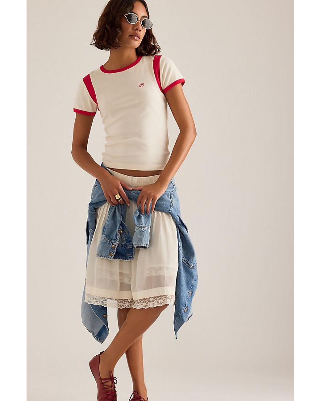 By Anthropologie Blue Football Baby T-Shirt