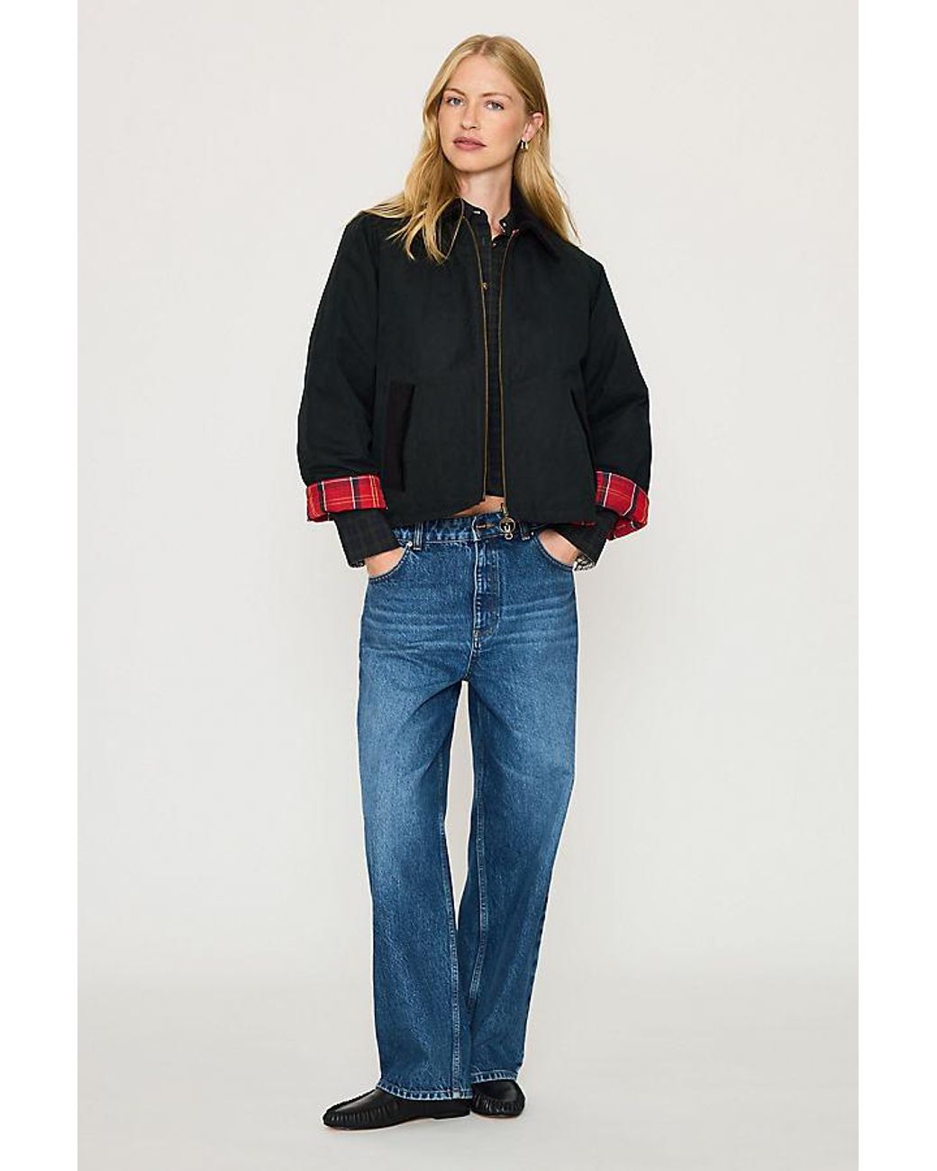 Barbour Blue Dawn Reversible Casual Jacket