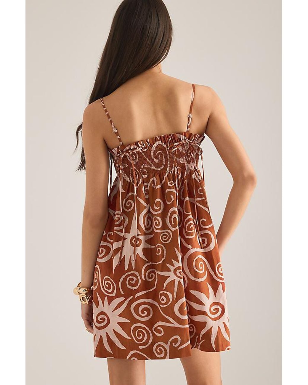 Damson Madder Red Lilo Mini Dress