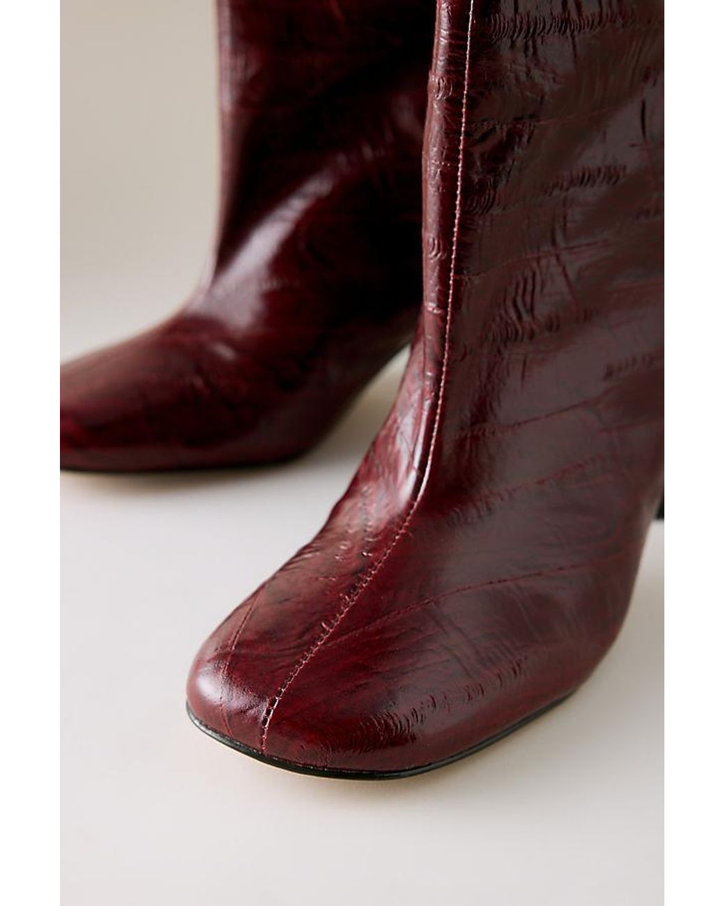 Maeve Brown Tall Straight Boots