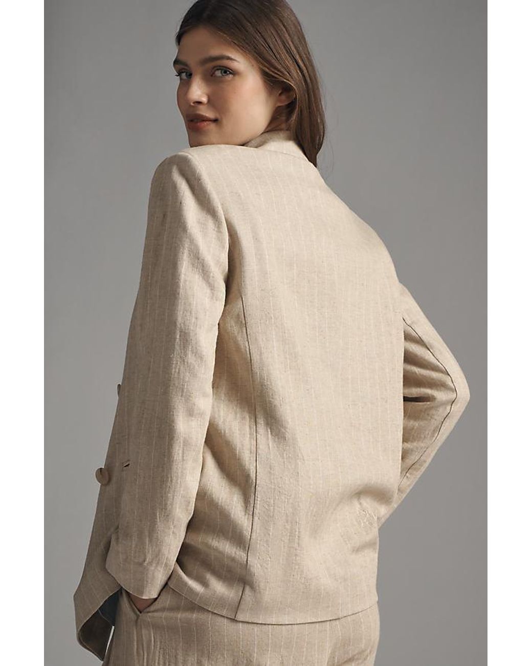 Maeve Brown The Rue Oversized Blazer By