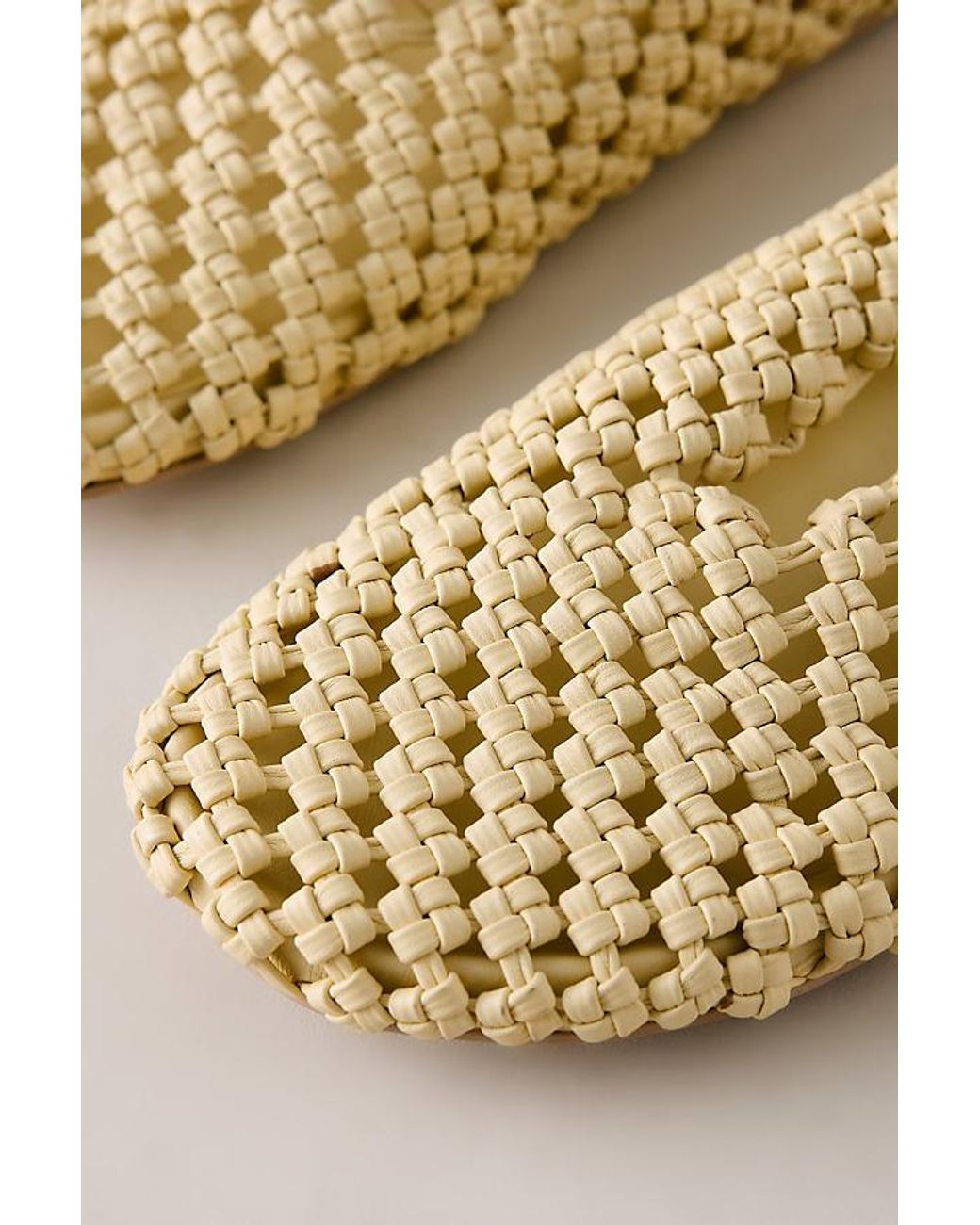 Matisse Metallic Woven Flats