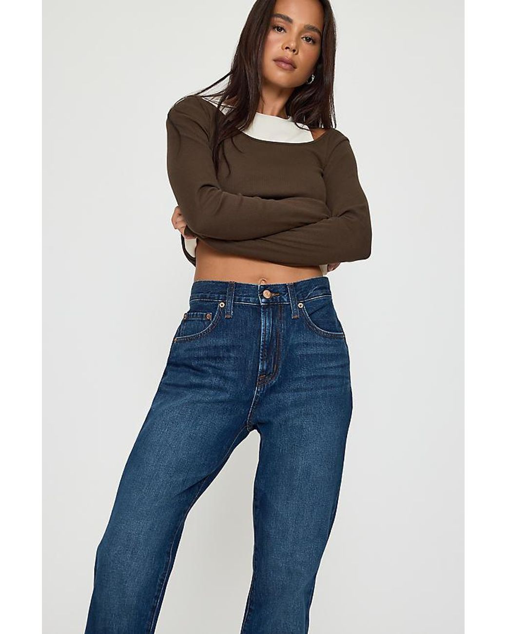 Pistola Blue Dakota High-Rise Bootcut Jeans