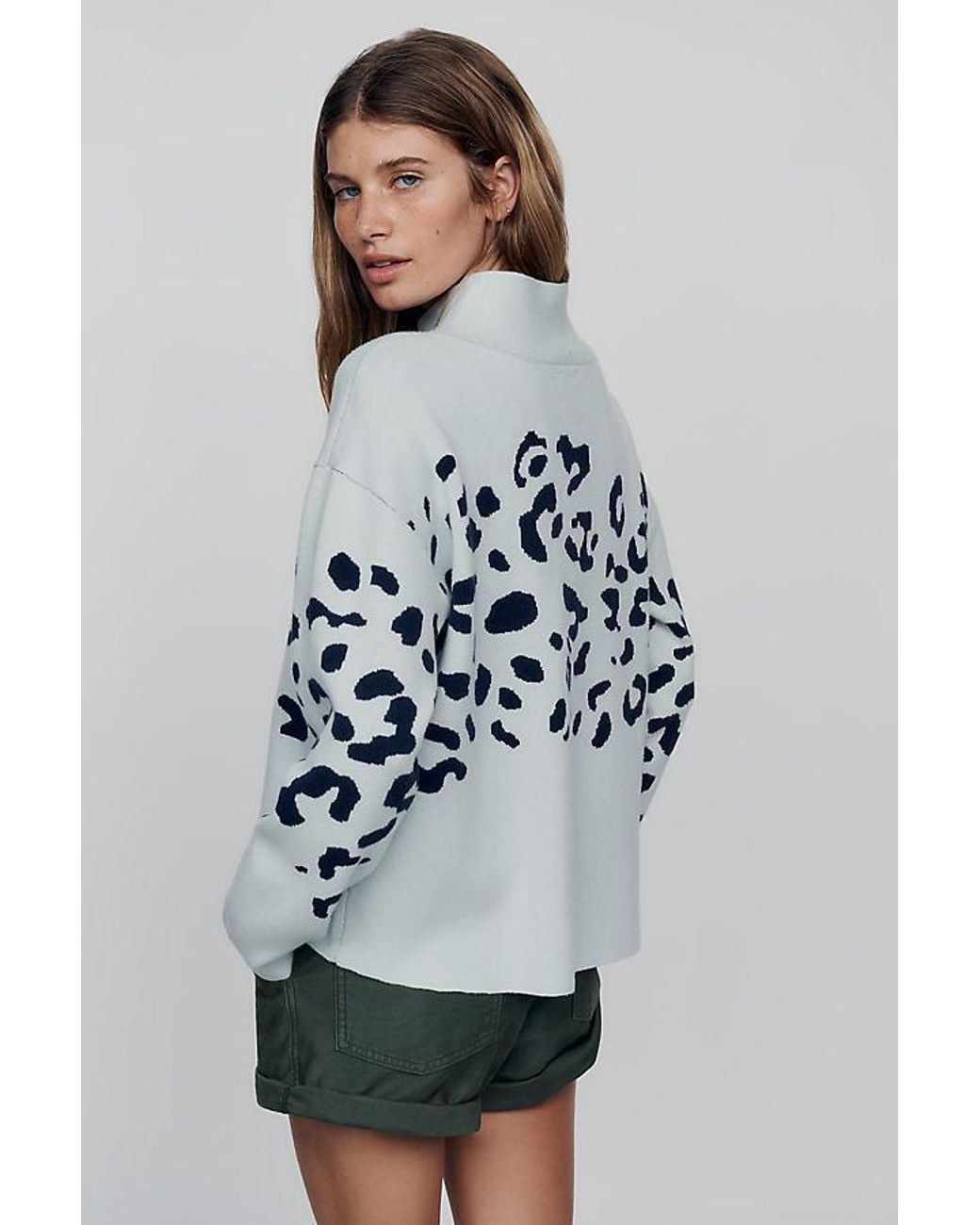 Maeve Multicolor Carys Mock-Neck Jumper