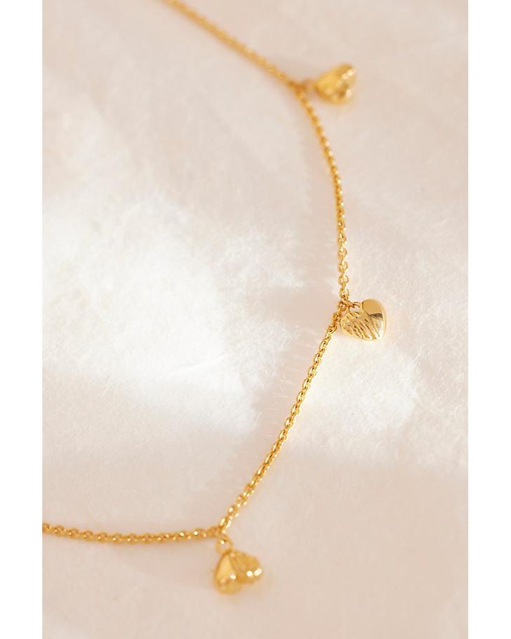 Rachel Jackson Natural Plated Untamed Deco Hearts Charm Bracelet