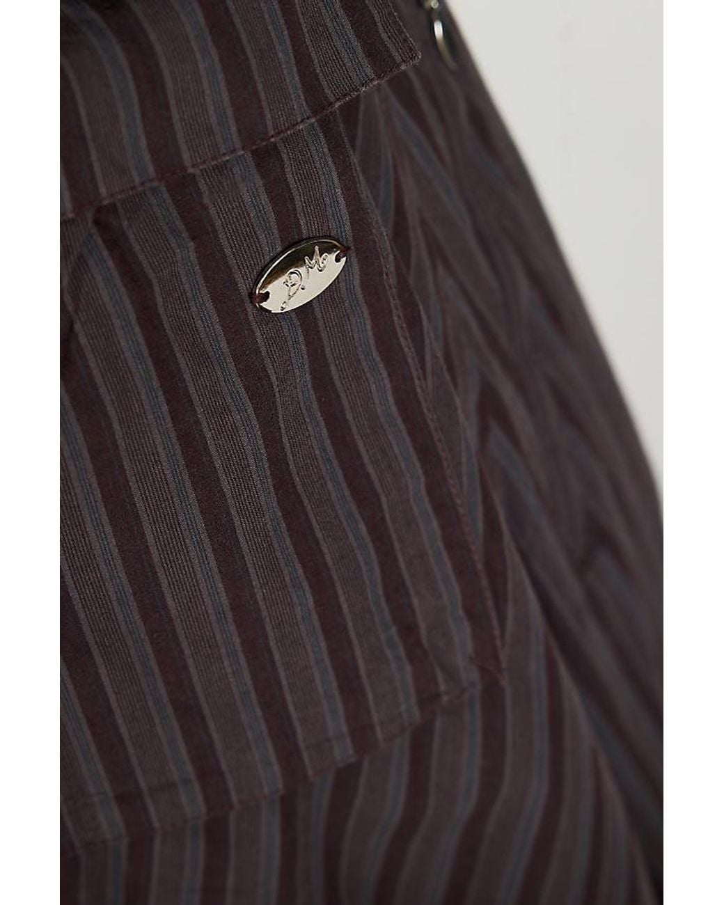 Damson Madder Gray Lainey Puffball Midi Skirt