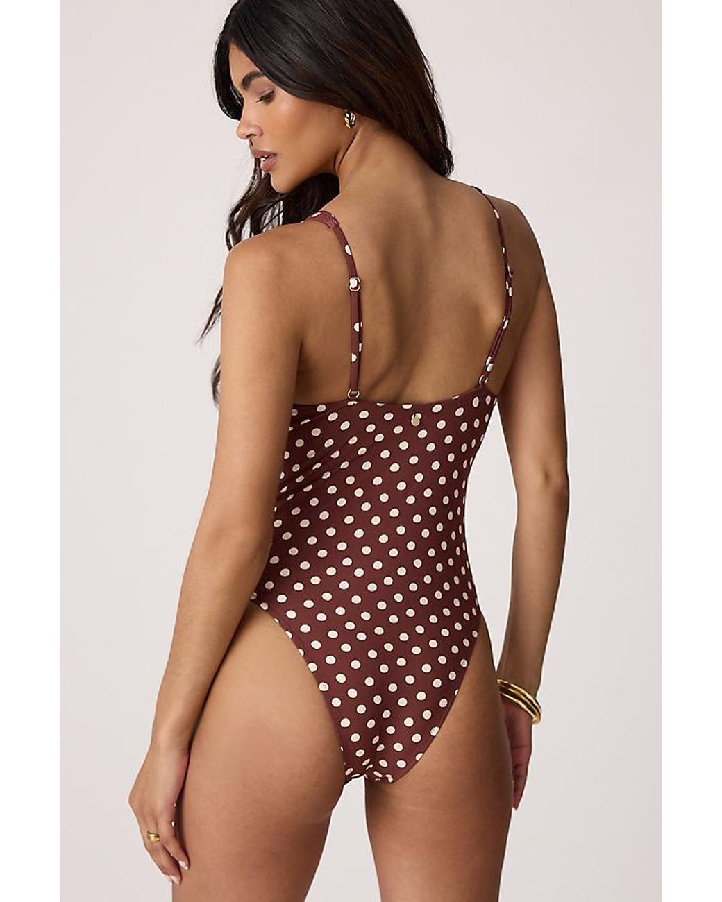 Rhythm Red Dottie Underwire One-Piece Swimsuit
