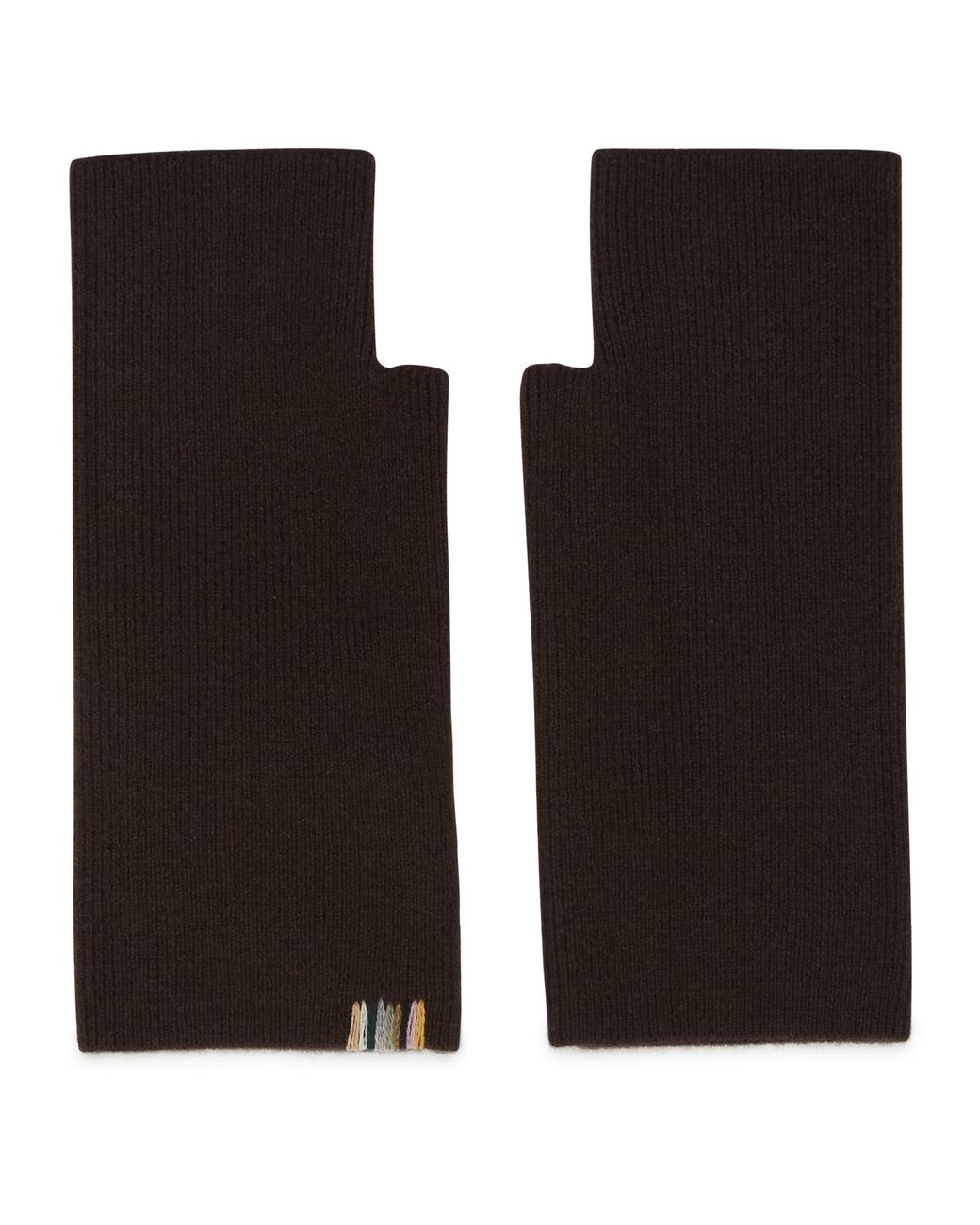 Extreme Cashmere Black Cashmere Fingerless Gloves