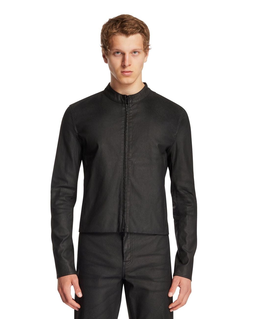 Gucci Black Coated Stretch Cotton Denim Jacket for men