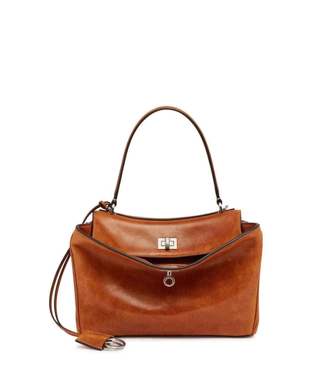 Balenciaga Brown Small Rodeo Bag