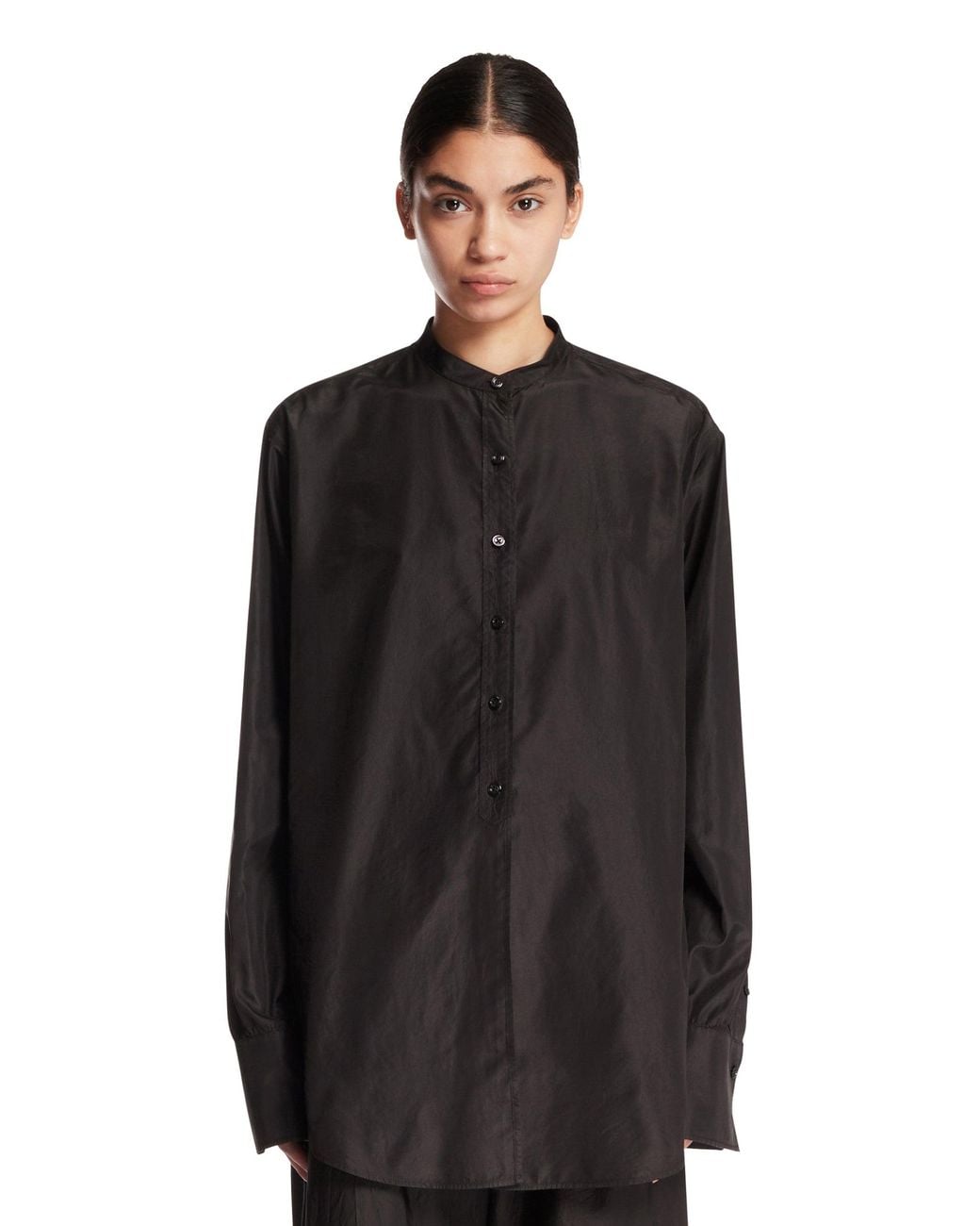 The Row Black Lula Shirt