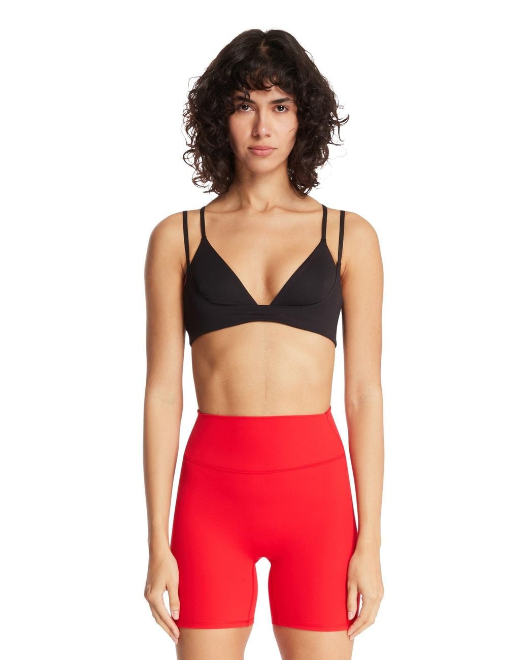 Nike Red Skims Triangle Bra