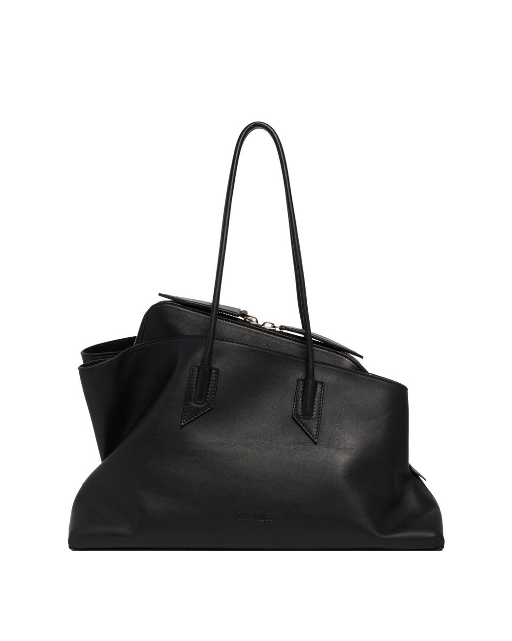 The Attico Black Medium La Passeggiata Bag