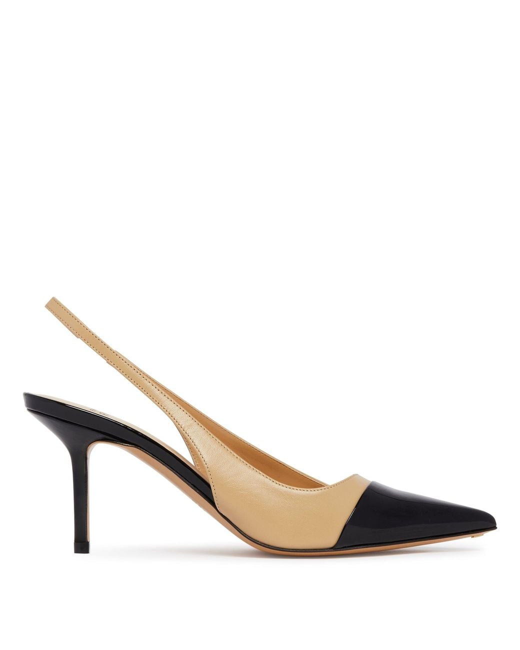 Francesco Russo Metallic Bicolor R1P1043 Slingbacks