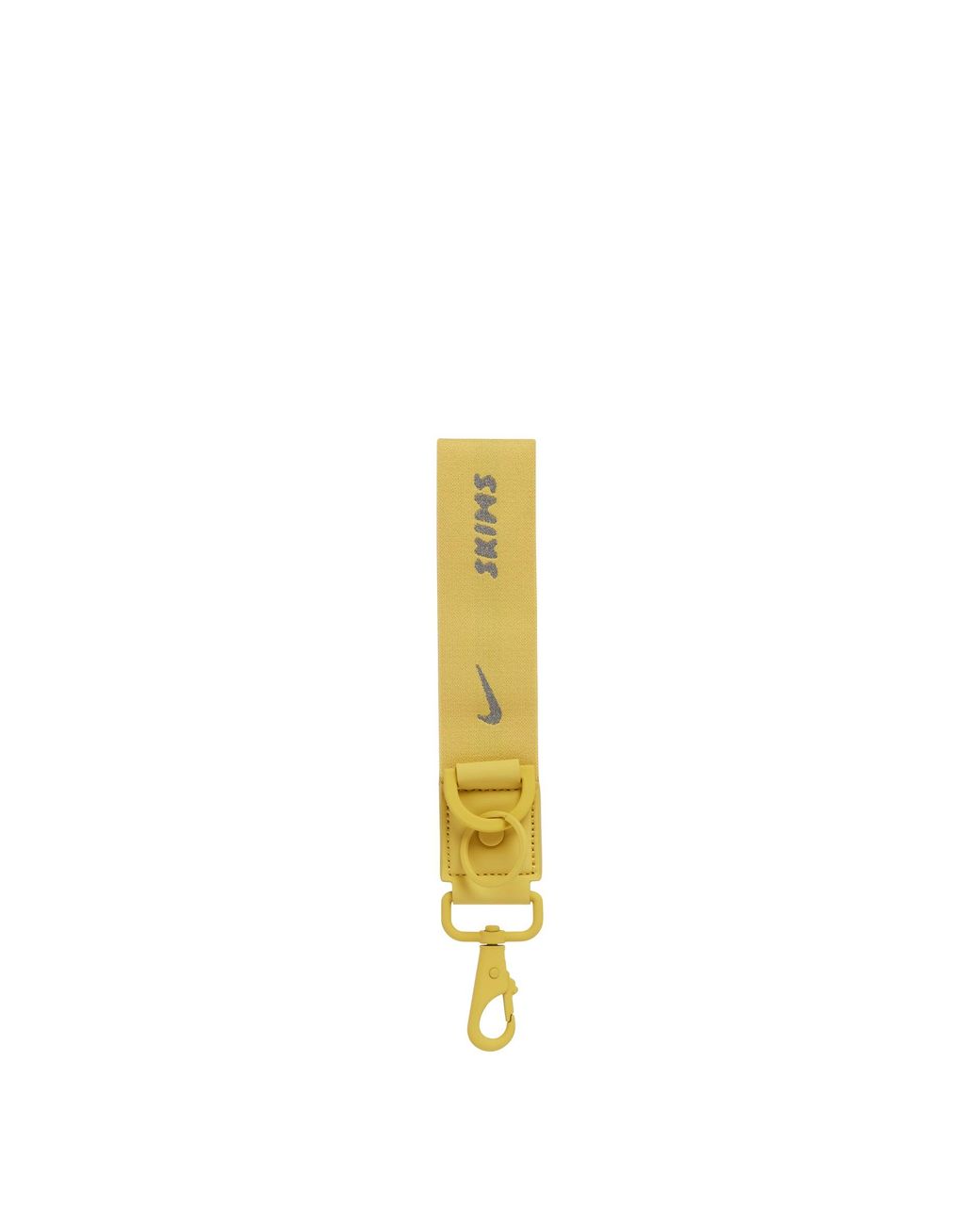 Nike White Wristlet Keychain