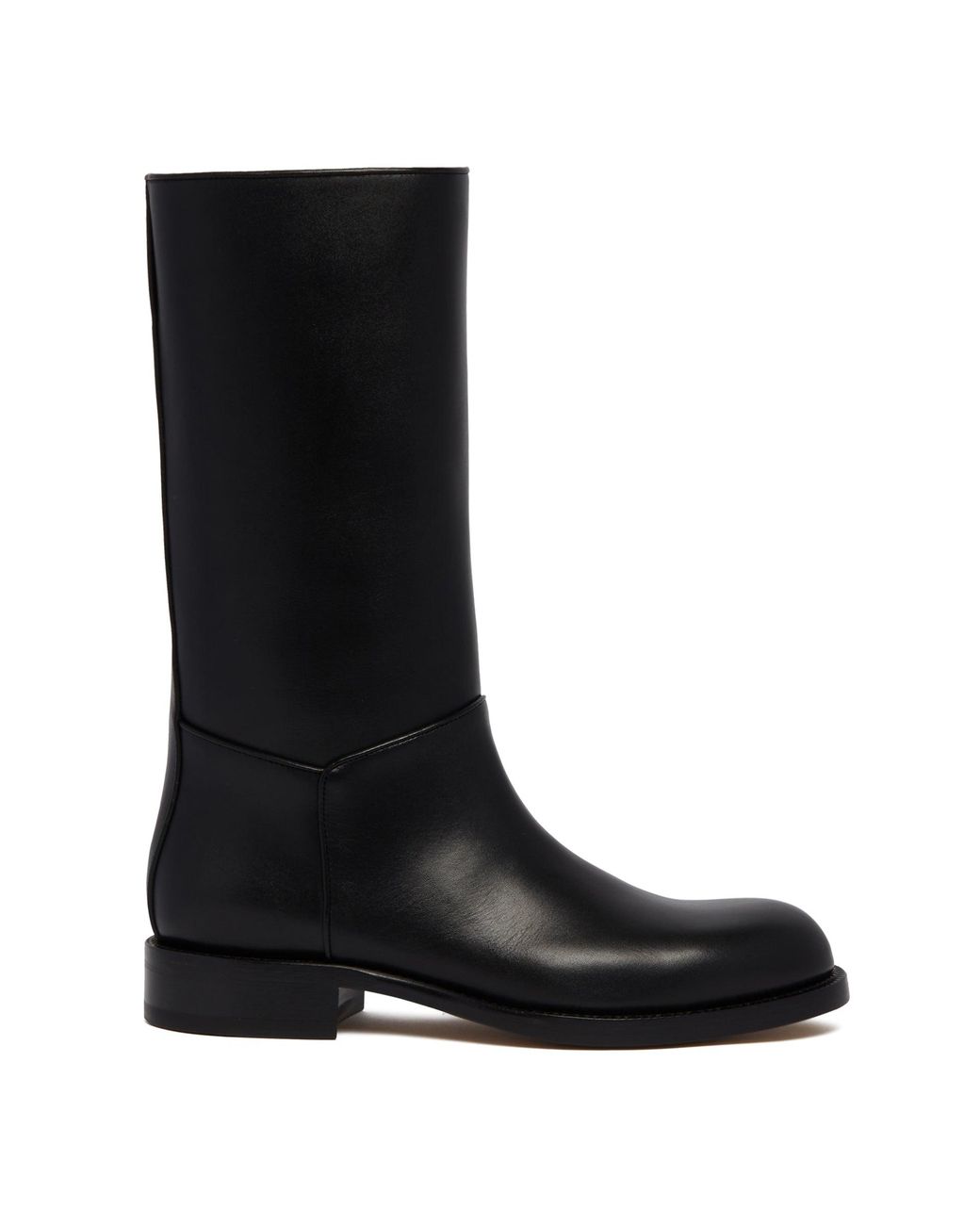 The Row Black Nibilis Riding Boots