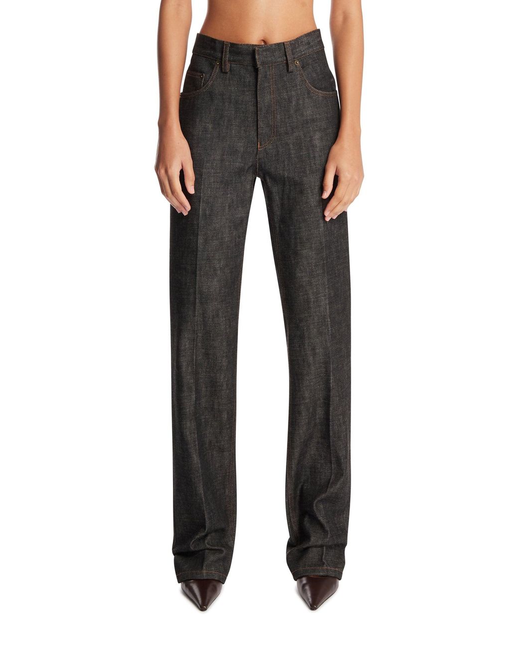 Petar Petrov Black Cotton Jeans