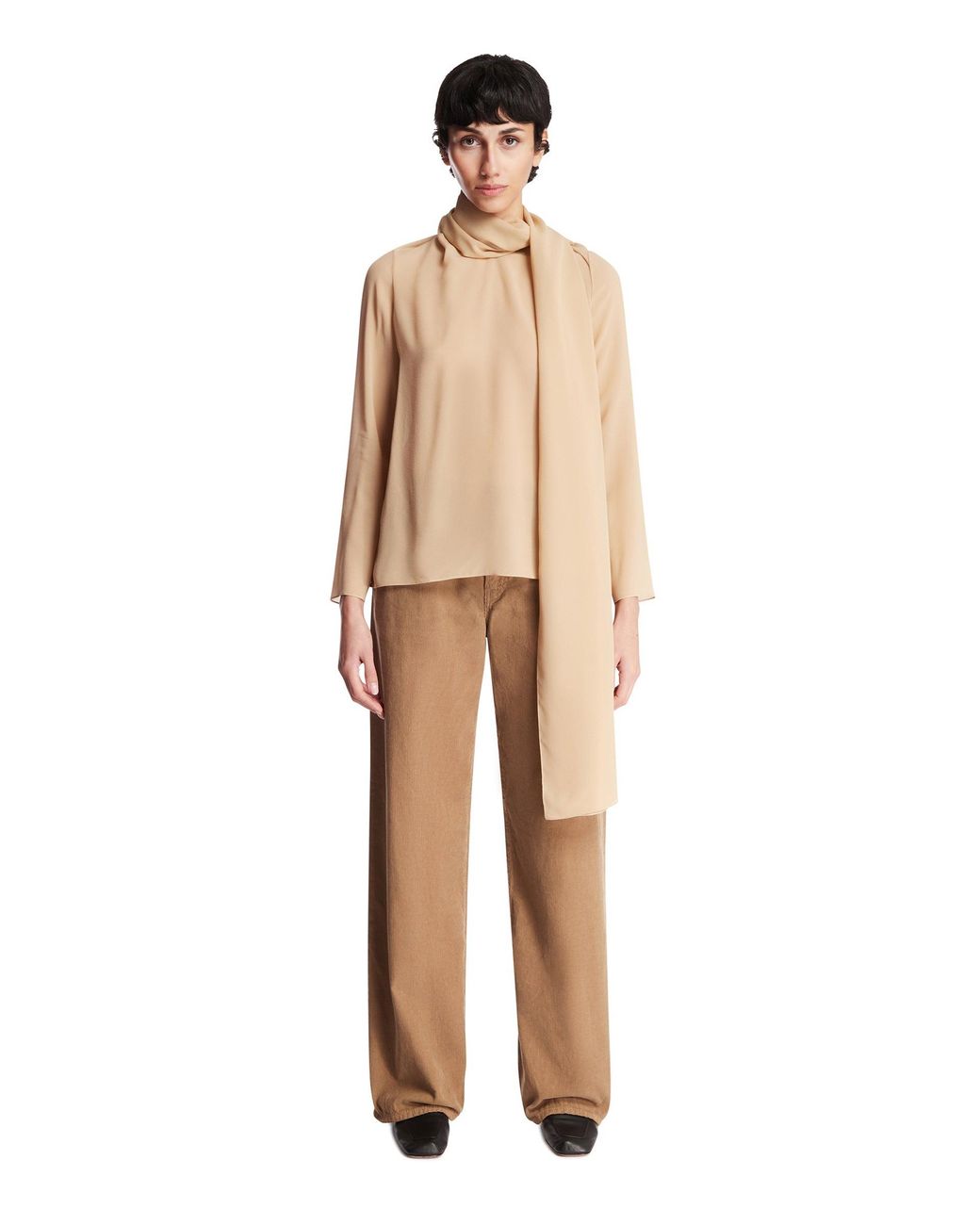 The Row Natural Silk Shirt