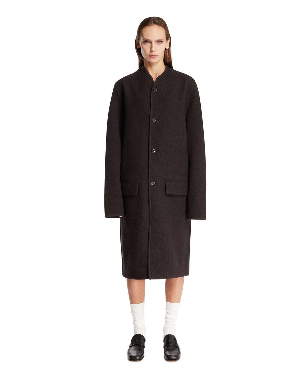 Rier Black Walker Wool Jacket