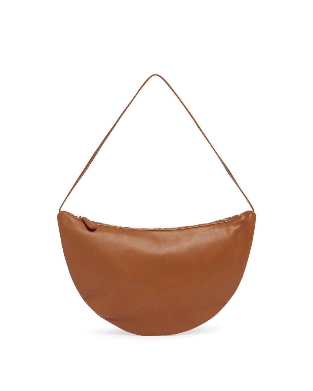 The Row White Leather Shoulder Bag