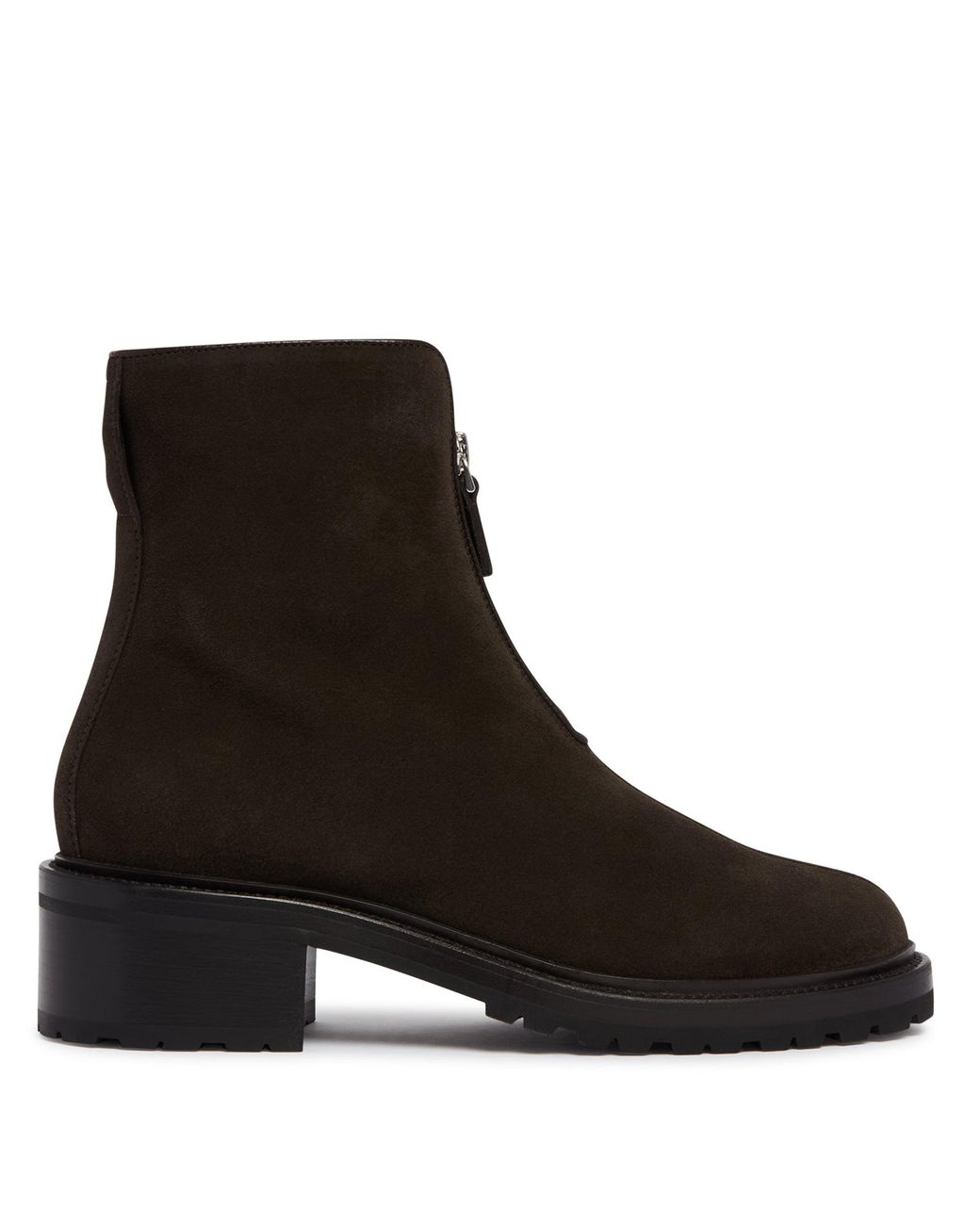 The Row Black Nobilis Suede Pull-On Boots