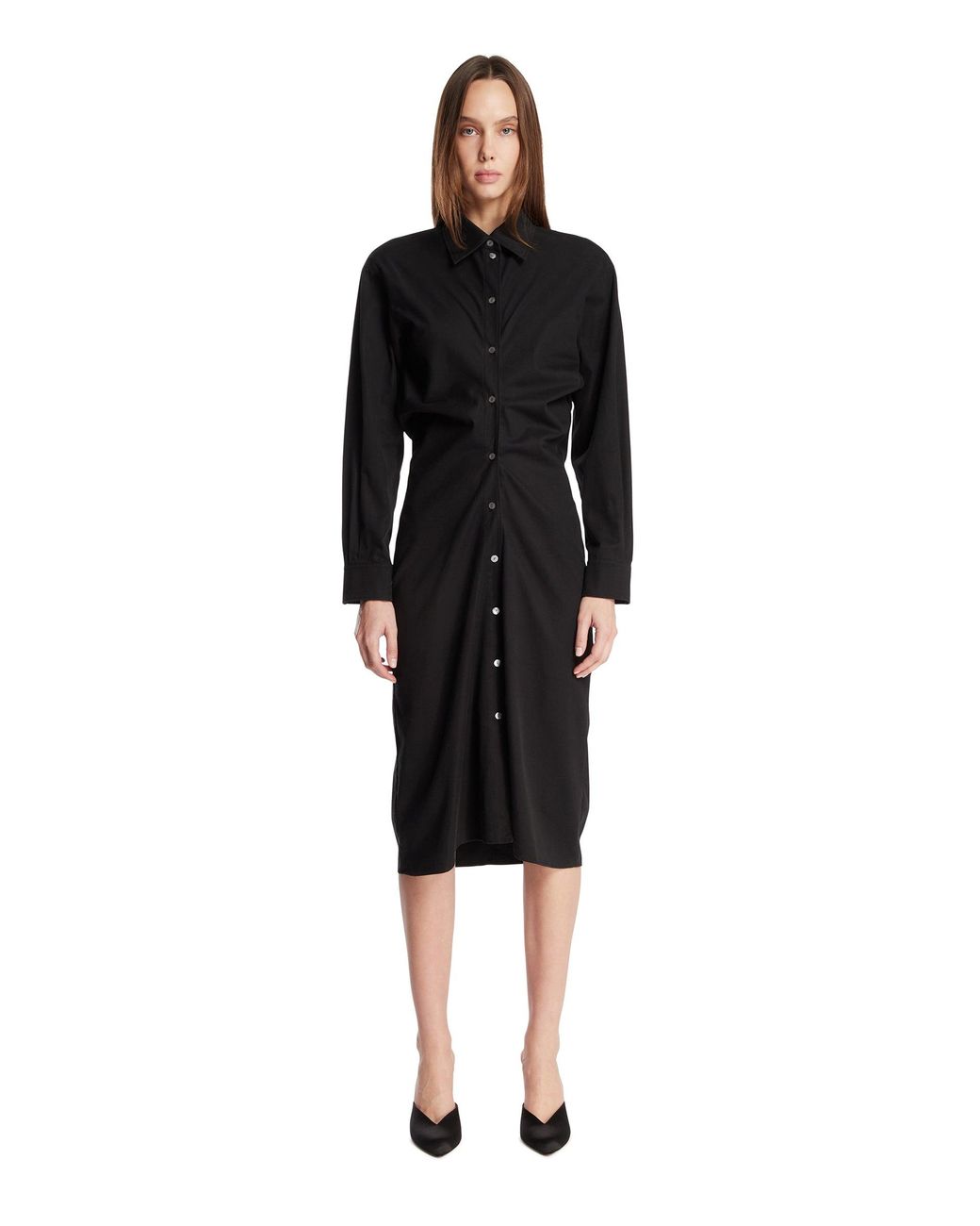 The Row Black Yuske Dress