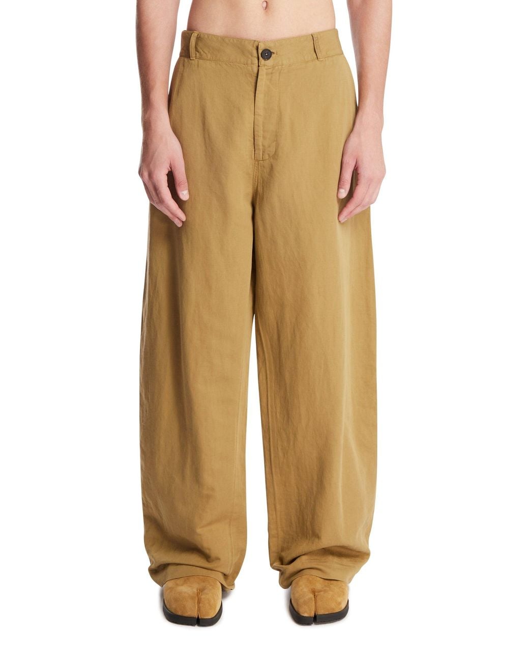 Studio Nicholson Natural Minard Trousers for men