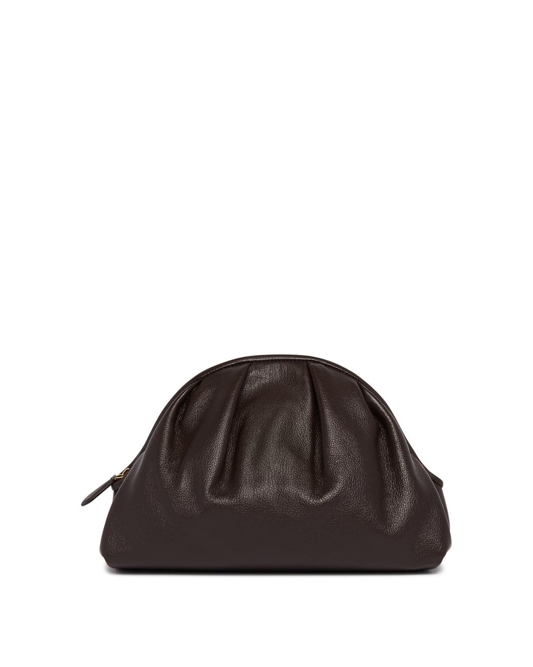 The Row Brown Charlotte Clutch Bag