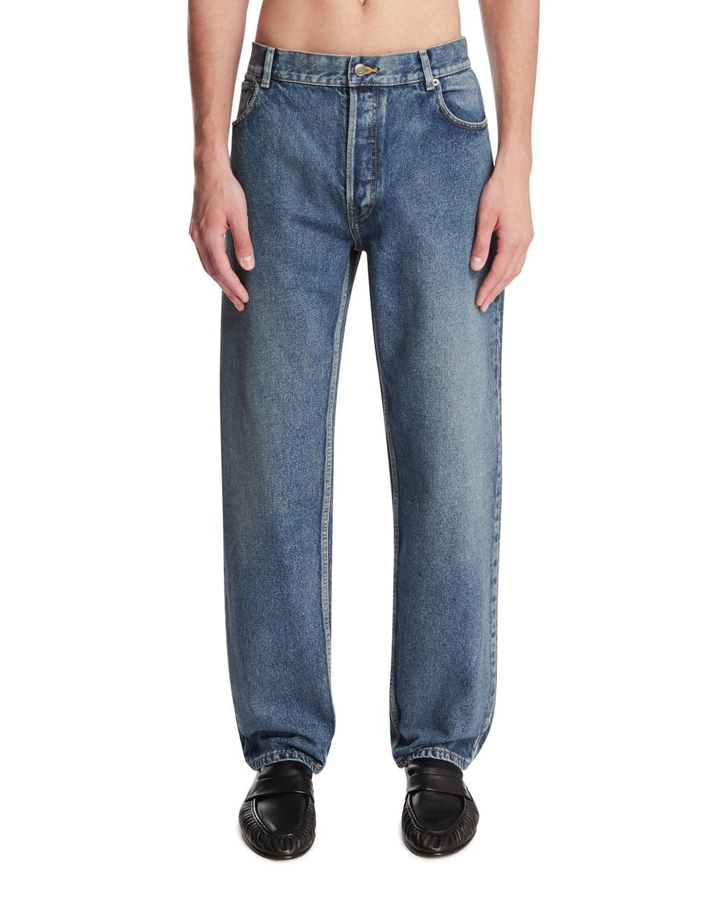 The Row Blue Five-Pocket Jeans for men