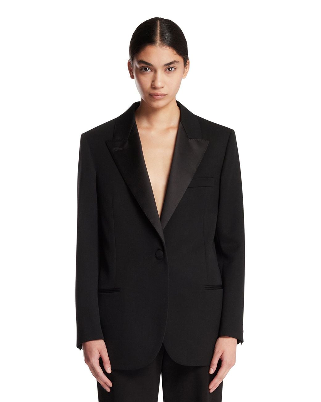 The Row Black Gemma Jacket