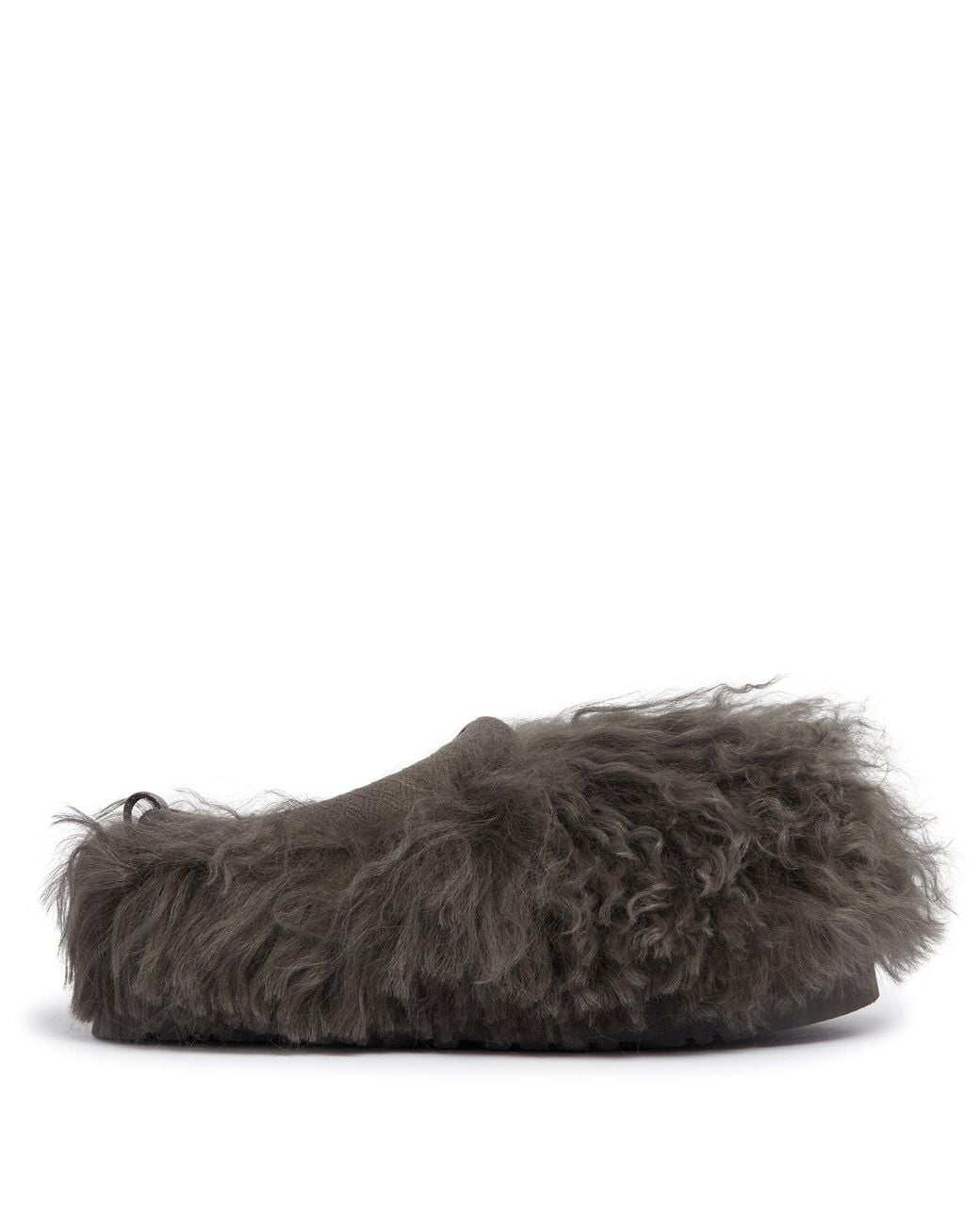 Ugg Gray Tazz Fluff Momma Slippers