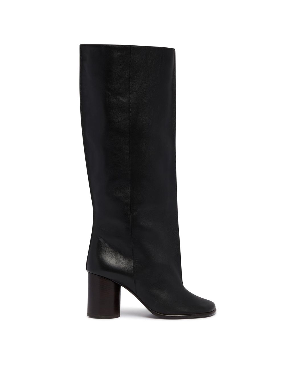Lemaire Black Crease Sleeve Boots