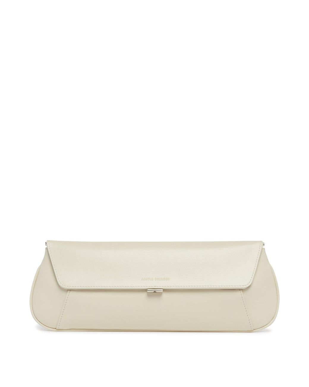 AMINA MUADDI Natural Leather Ami Clutch