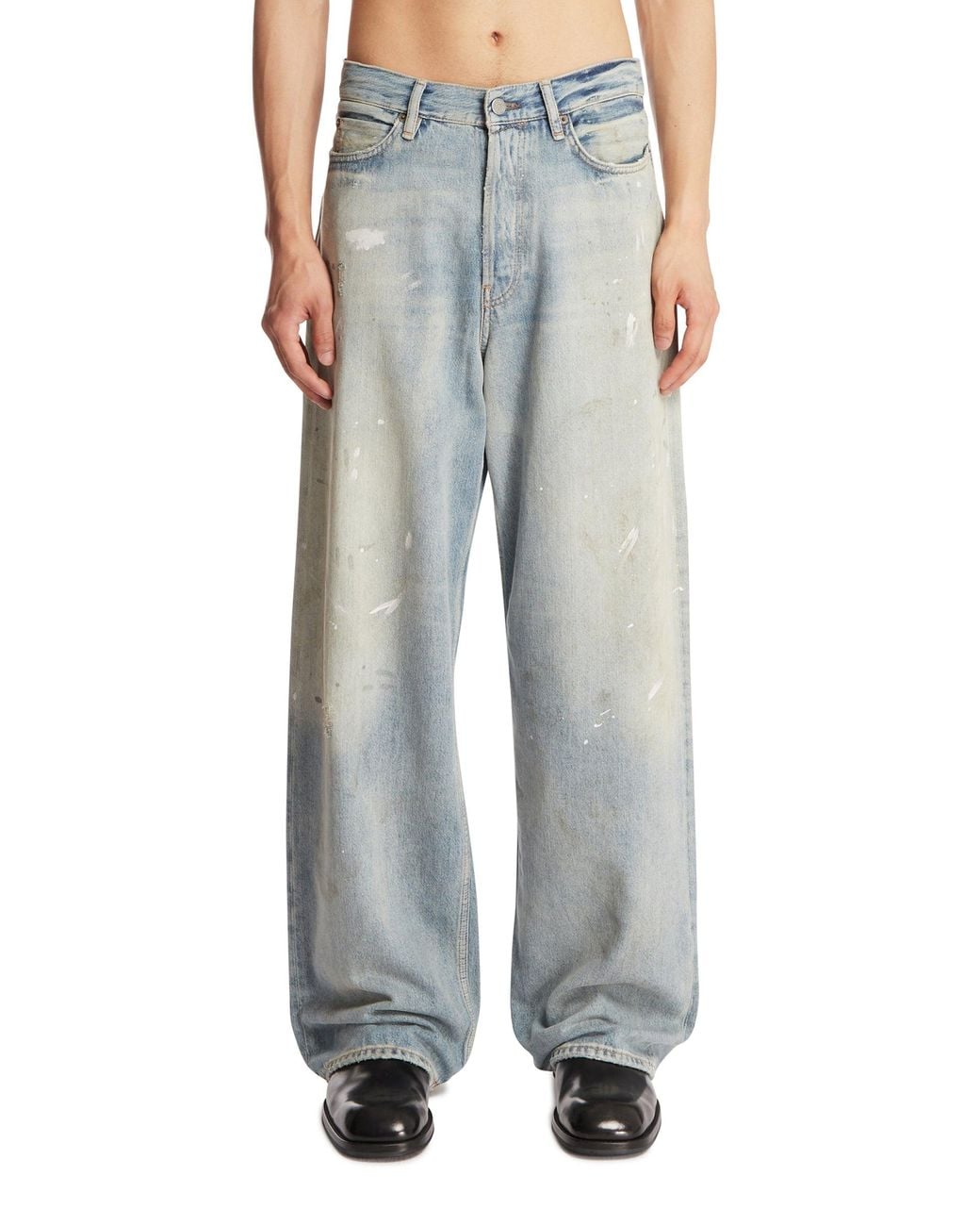 Acne Blue 1981 Loose Fit Jeans for men