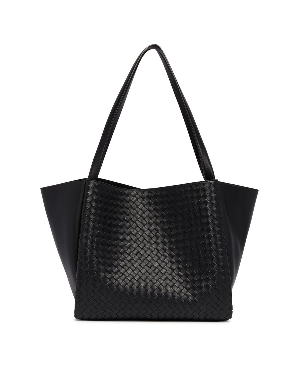 Bottega Veneta Black Large Leather Corso Bag