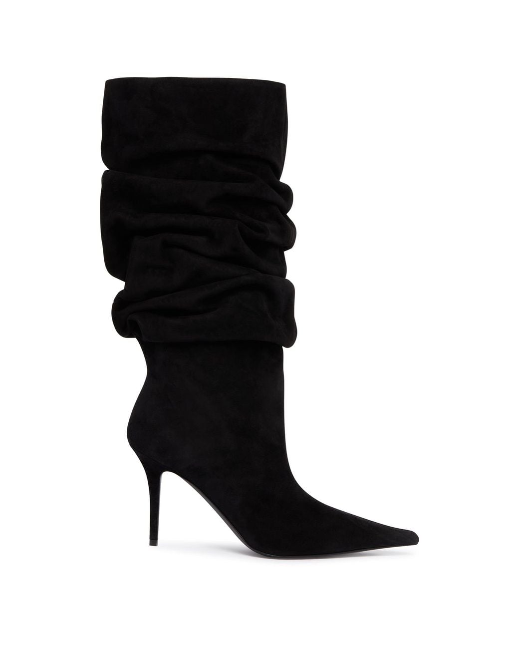 AMINA MUADDI Black Suede Anok Boots