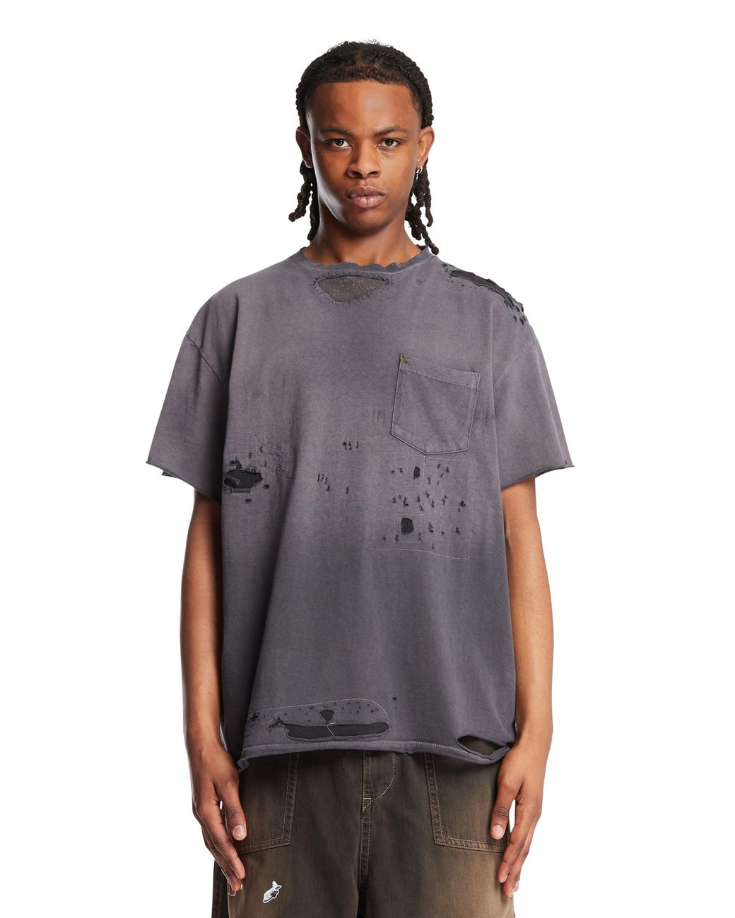 Gallery Department Gray Salvage T-Shirt for men