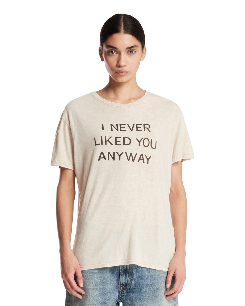R13 White I Never Liked You T-Shirt