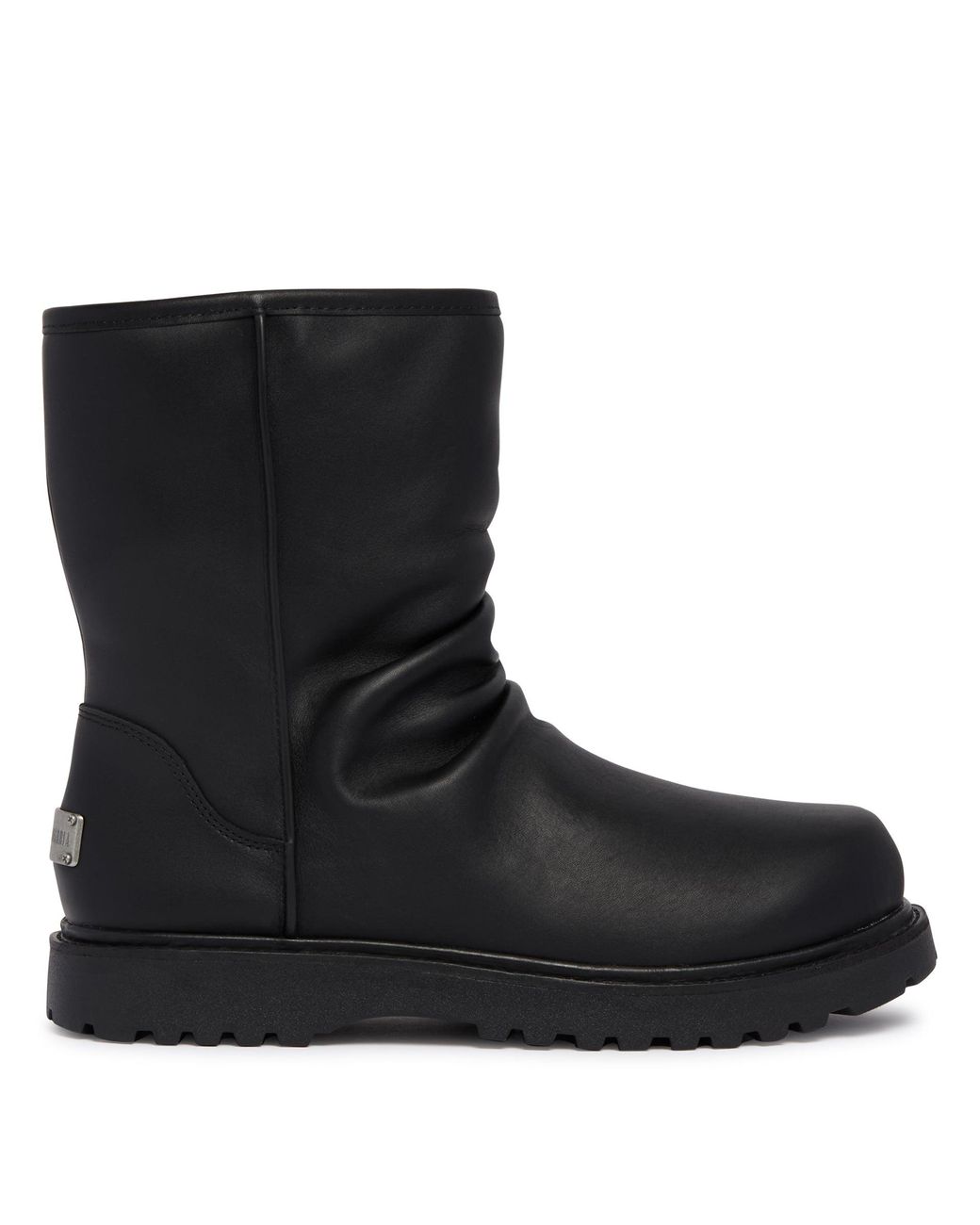 Ugg Black X Willy Chavarria Leather Relaxed Boots for men