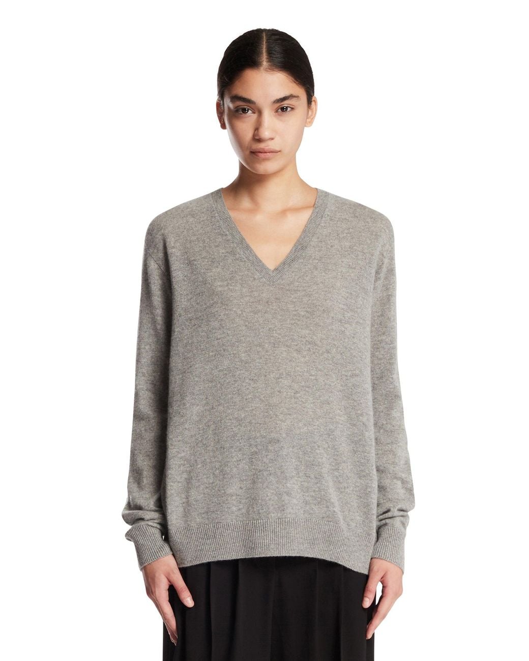 The Row Gray Phora Sweater