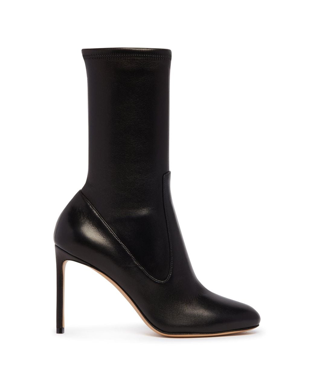 Francesco Russo Black R1B1058 Leather Ankle Boots
