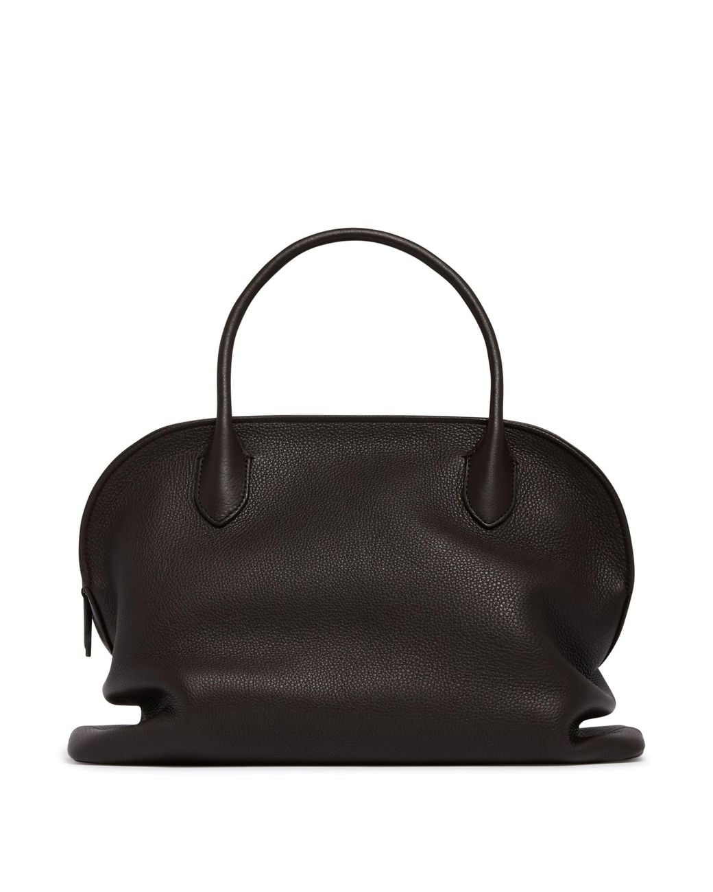The Row Black Agnes 12 Leather Bag