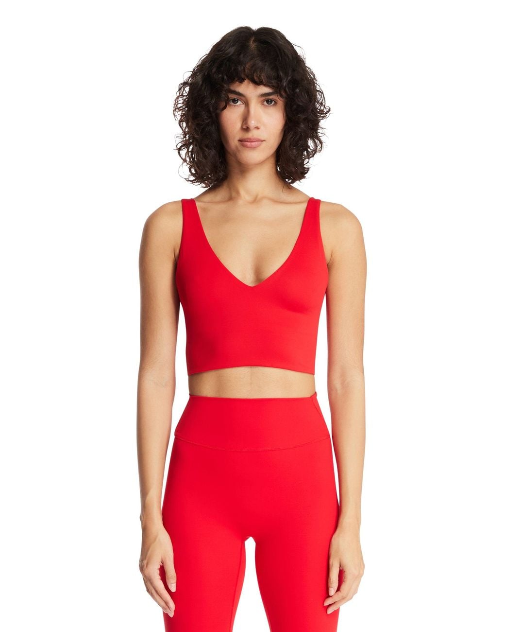Nike Red Skims V-Neck Bra