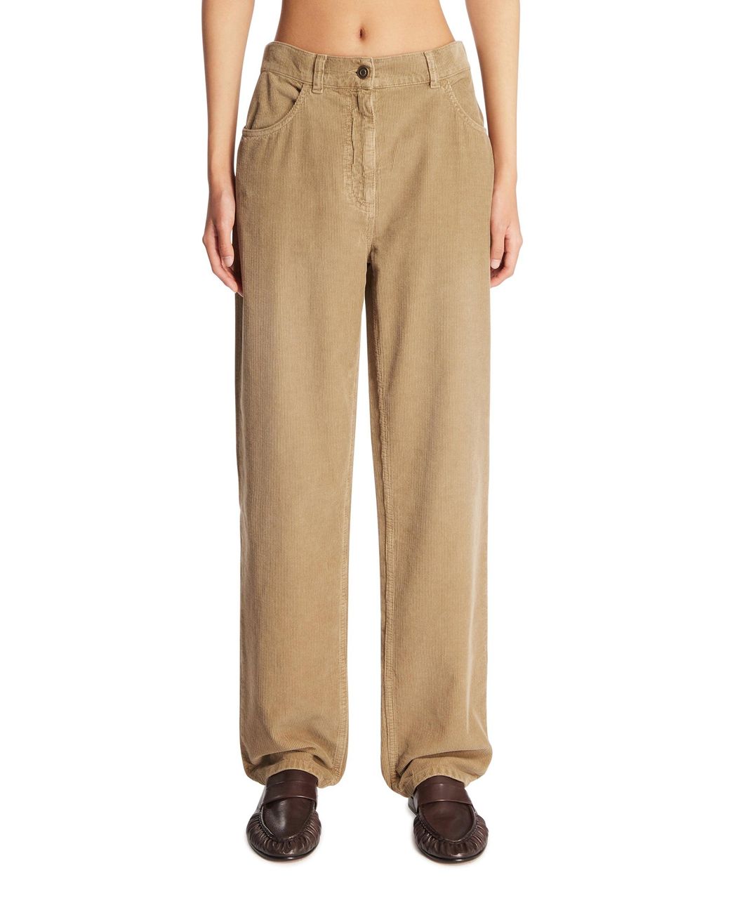 The Row Natural Duvan Trousers