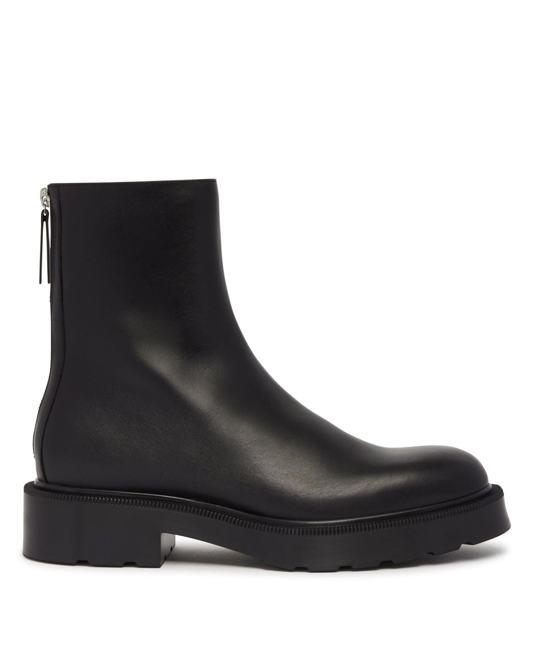 The Row Black Nobilis Leather Boots