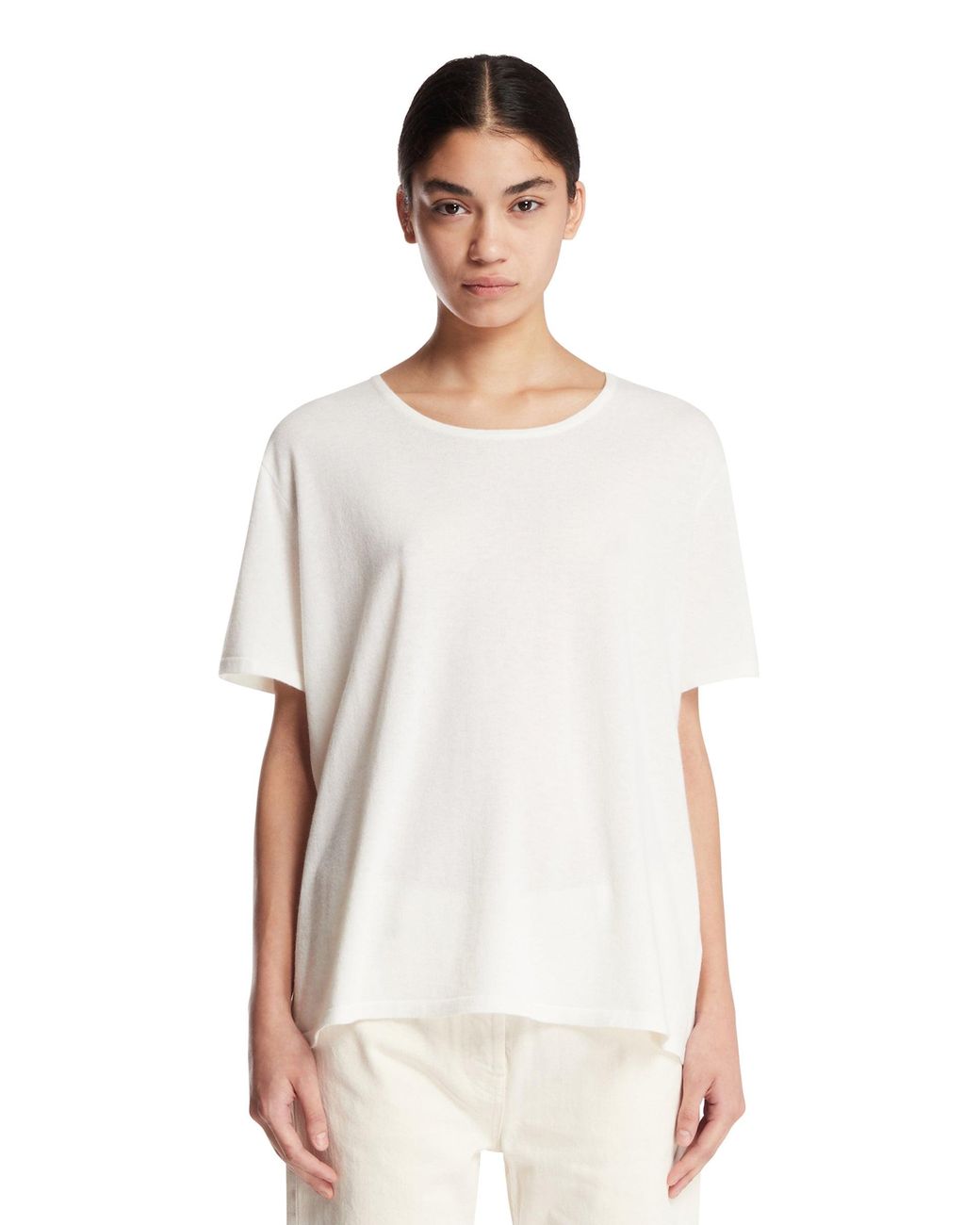 The Row White Pirro T-Shirt