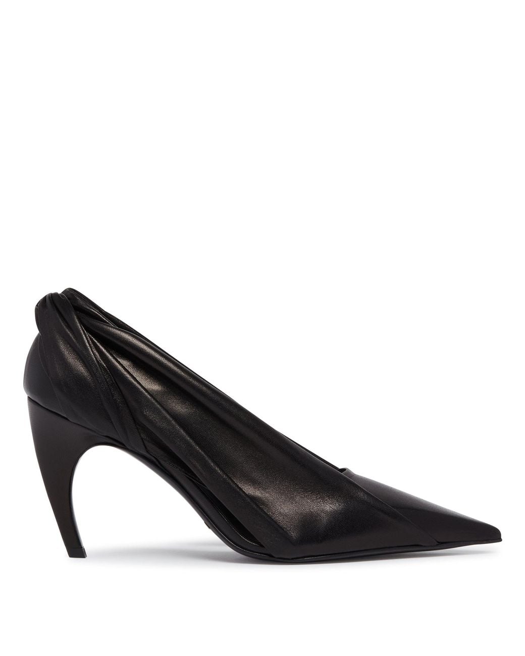 Khaite Black Eve Leather Pumps